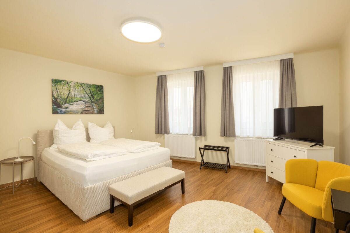 Apartment 1 - Schlafzimmer